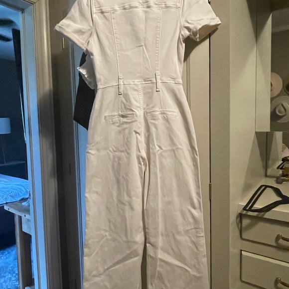 Paige Anessa puff sleeve jumpsuit sz 0 - Picture 3 of 7